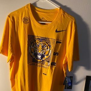Nike Men's LSU Tigers Dri-Fit Cotton T-Shirt